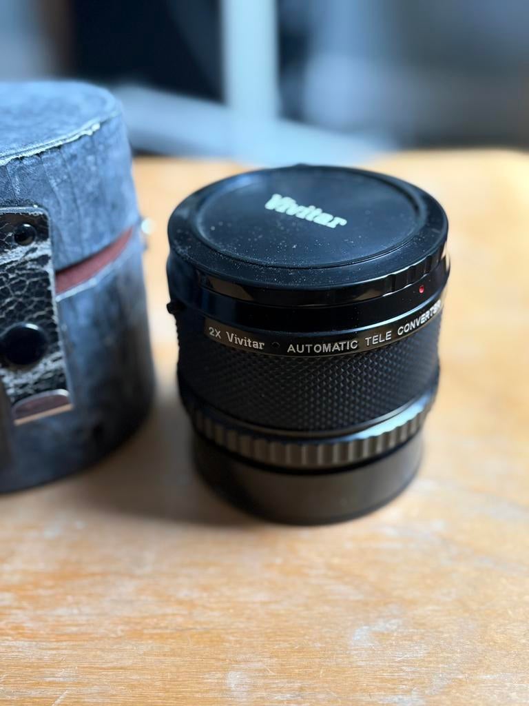 Vivitar 2x extender voor Hasselblad, Ophalen of Verzenden, Gebruikt, Toebehoren