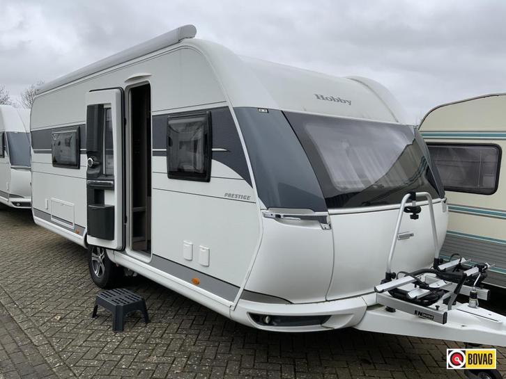 Hobby Prestige 560 WFU, Caravans en Kamperen, Caravans, Bedrijf, tot en met 4, 1250 - 1500 kg, Rondzit, Hobby, Frans bed, Overige typen