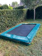 Gebruikte rechthoekige trampoline, Ophalen, Gebruikt