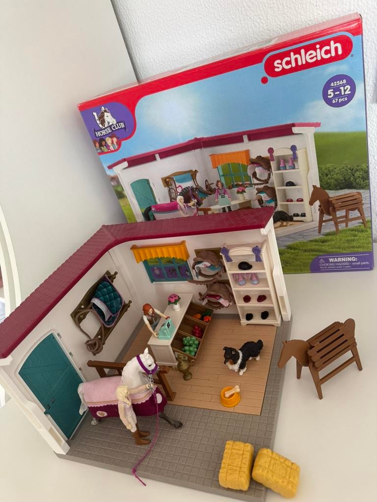 Schleich horse club - Ruiter winkel, Ophalen of Verzenden, Zo goed als nieuw, Poppenhuis