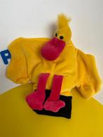5868 beleduc handpop eend geel rood, Ophalen of Verzenden, Zo goed als nieuw, Eend
