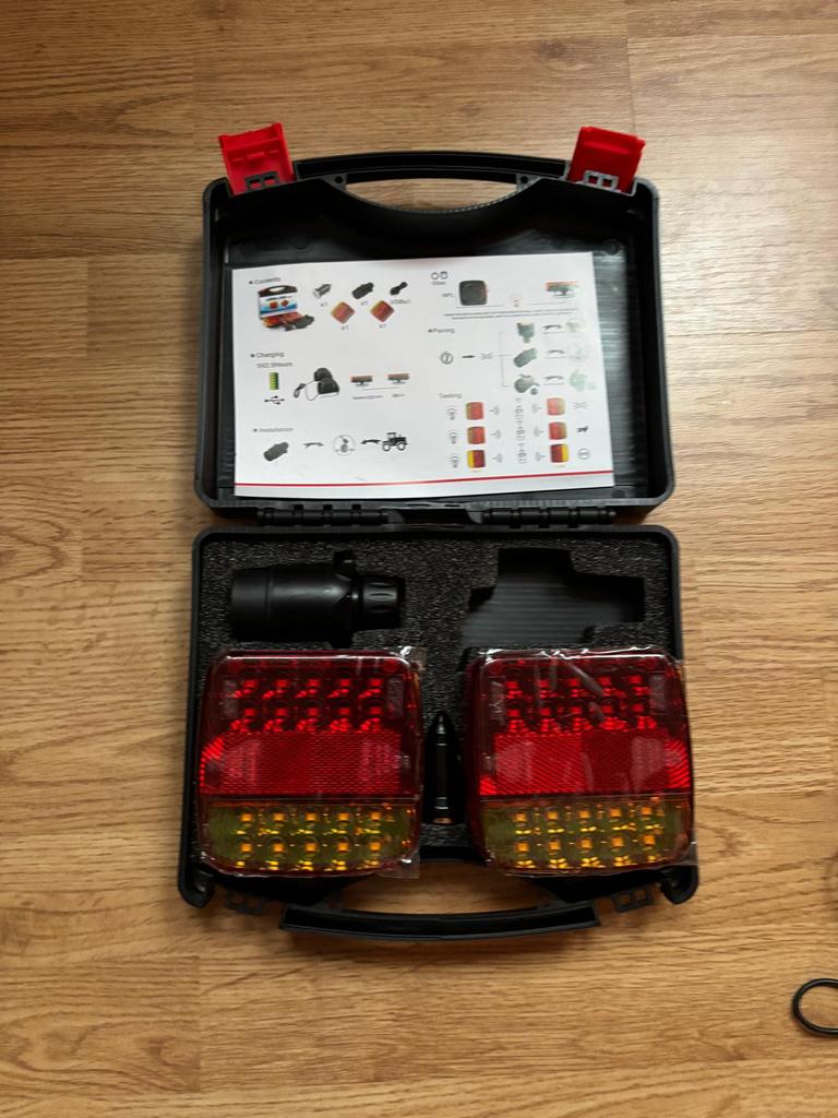 Draadloze aanhanger verlichting 7 polig 12Volt, Ophalen, Nieuw