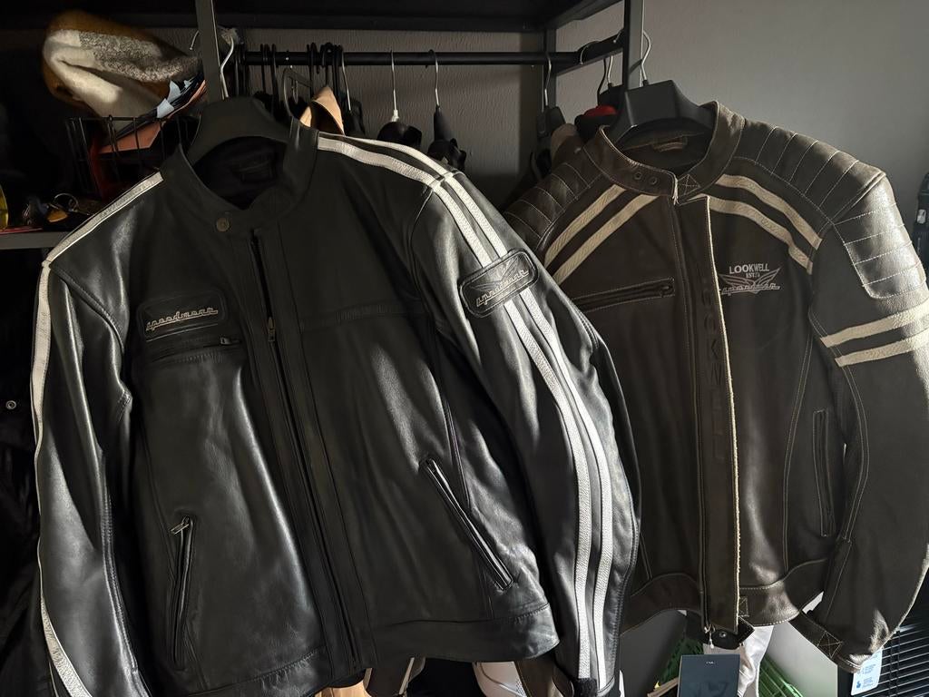 Leren motorjassen diverse kleuren en maten, Ophalen of Verzenden, Nieuw met kaartje, Heren, Jas | leer