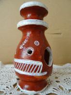 Aardewerk wierookbrander wierookpot Mali 13cm vintage, Ophalen of Verzenden