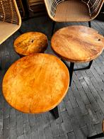 Salontafel/Bijzettafels, Ophalen, Minder dan 50 cm, 50 tot 100 cm, Rond