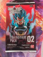 Dragon ball fusion world tournament pack 02, Ophalen of Verzenden, Nieuw, Booster, Foil