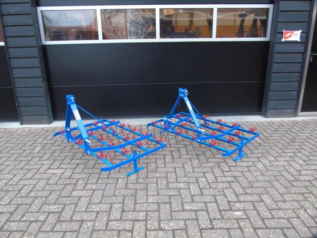 Wiedeg 135cm ontmosser grindhark onkruideg minitractor, Overige, Grondbewerking