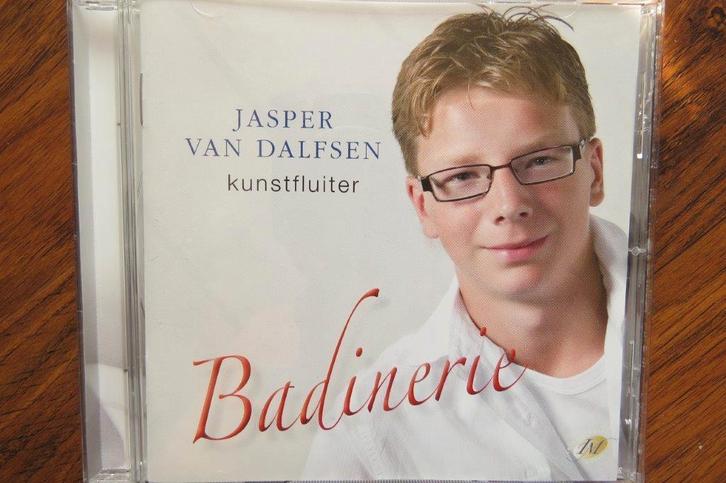 Cd: Badinerie, Jasper van Dalfsen, kunstfluiter, orgel, Cd's en Dvd's, Cd's | Religie en Gospel, Zo goed als nieuw, Gospel, Ophalen of Verzenden