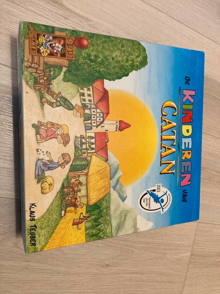 De Kinderen van Catan bordspel junior, Hobby en Vrije tijd, Gezelschapsspellen | Bordspellen, Gebruikt, Ophalen