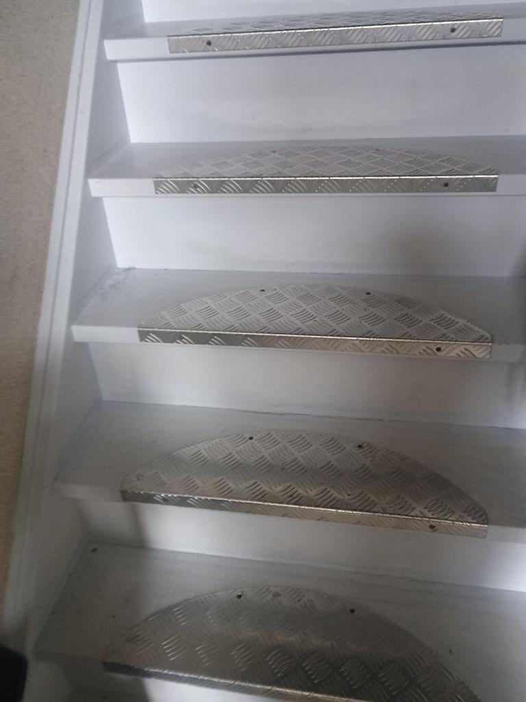 24 stuk aluminium traanplat duurzame traptreden, Ophalen of Verzenden, 160 cm of meer