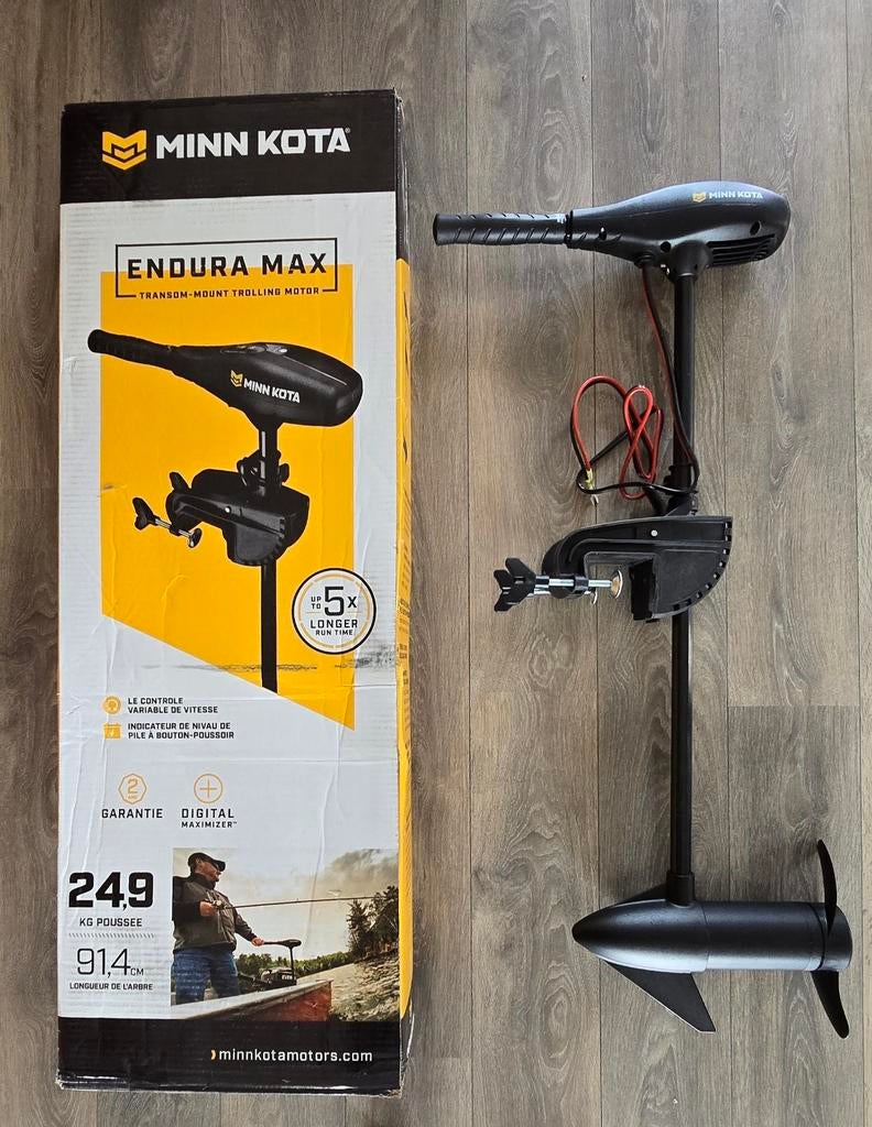 MINN KOTA 55 LBS Endura MAX (krachtig/traploos/elektro), Ophalen of Verzenden