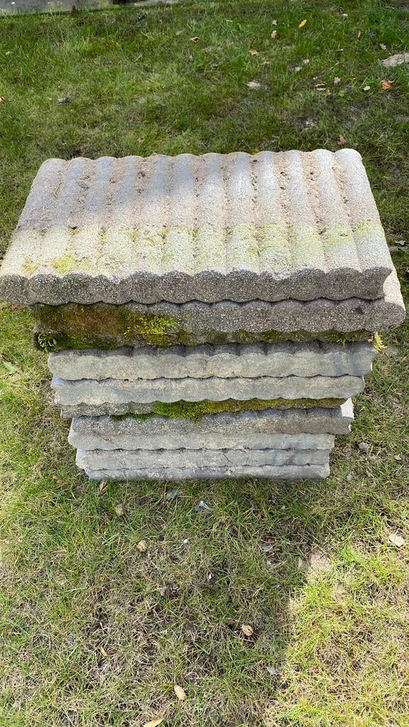 Palissade bandjes, Tuin en Terras, Ophalen, Gebruikt, 25 tot 50 cm, Biels