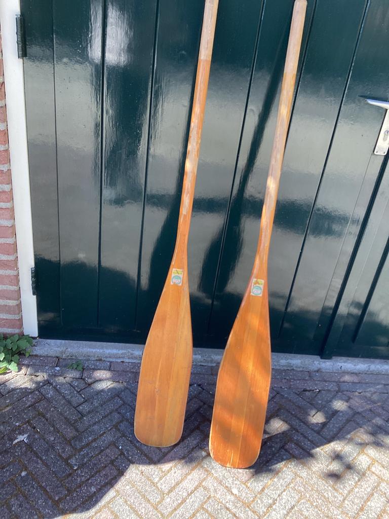 Kano peddels hout. Vintage., Ophalen of Verzenden, Gebruikt
