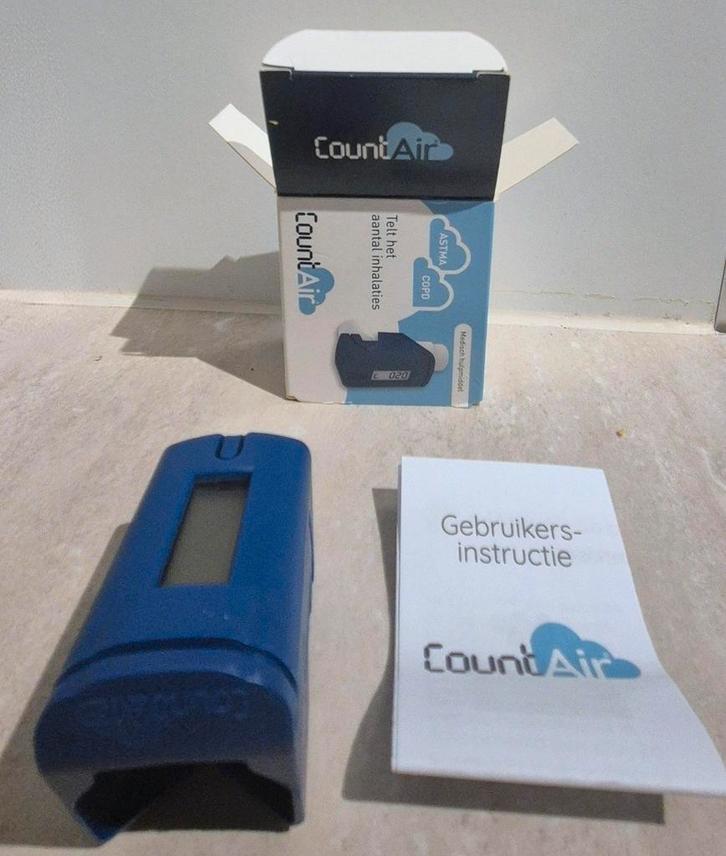 CountAir hulpmiddel teller voor inhalator COPD / astma NIEUW, Diversen, Verpleegmiddelen, Nieuw, Ophalen of Verzenden