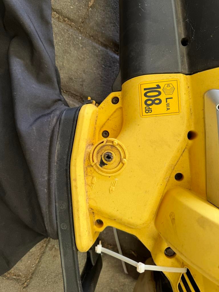 Topcraft bladblazer / bladzuiger - defecte omschakelaar, Tuin en Terras, Bladblazers, Ophalen, Gebruikt, Handgedragen, Met opvangzak