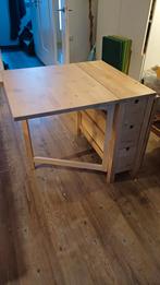 IKEA Norden Klaptafel - Inklapbare Eettafel, Ophalen, 100 tot 150 cm, Scandinavisch, 50 tot 100 cm