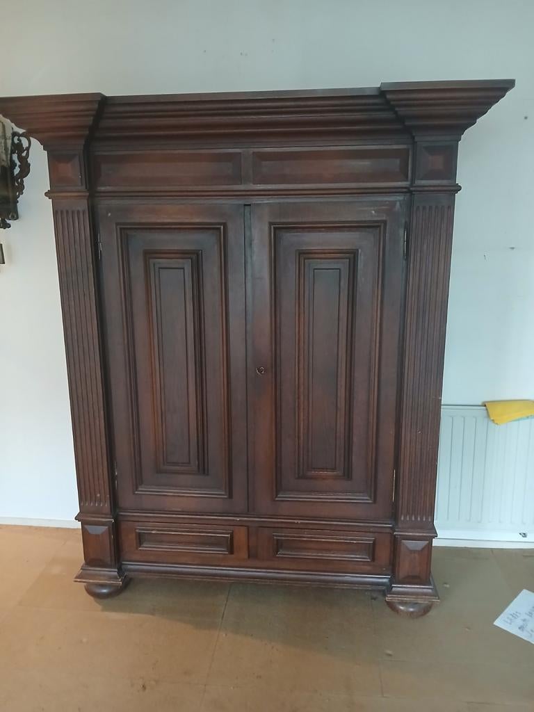 Eiken kast, Huis en Inrichting, Kasten | Buffetkasten, Ophalen of Verzenden, Gebruikt