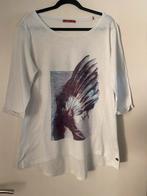 Esprit shirt met mooie print, Verzenden, Wit, Maat 42/44 (L), Zo goed als nieuw