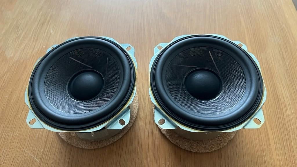 Bowers & Wilkins 10 cm midrange driveren, Gebruikt, Ophalen of Verzenden, Bowers & Wilkins (B&W), Minder dan 60 watt