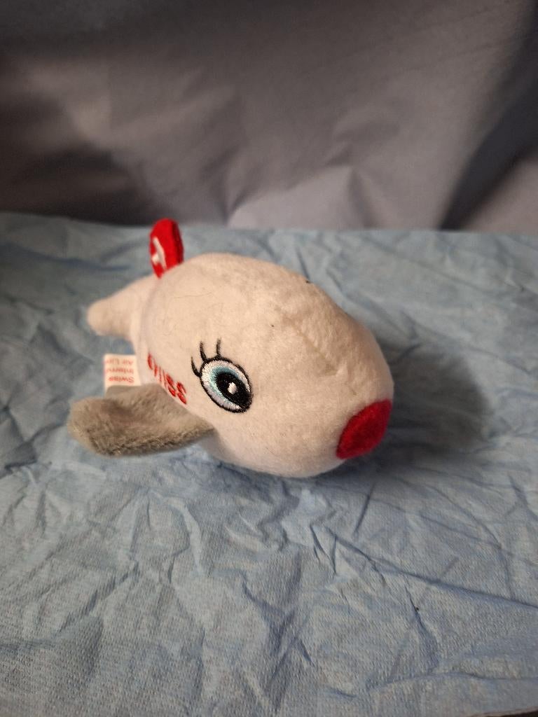 Pluche dolfijn/vis, Kinderen en Baby's, Speelgoed | Knuffels en Pluche, Ophalen, Gebruikt, Overige typen