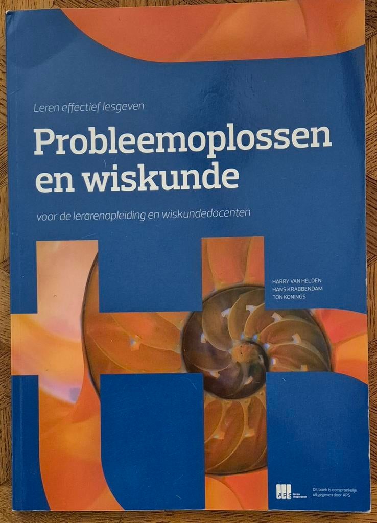 Wiskundeboek voor de docent, Ophalen of Verzenden, Beta