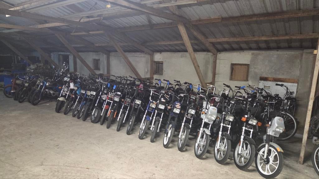 Doorlopend Tomos bromfietsen te koop met en zonder kenteken, Ophalen