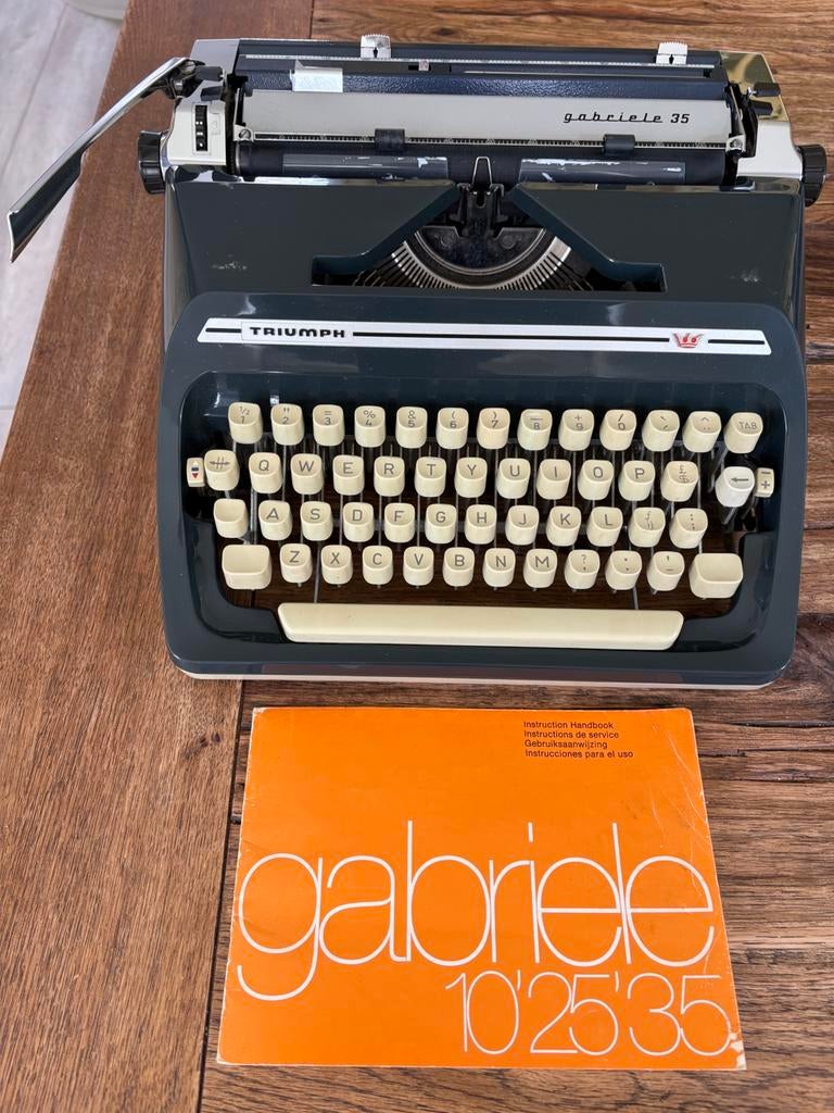 Oude typemachine, Diversen, Typemachines, Ophalen, Zo goed als nieuw