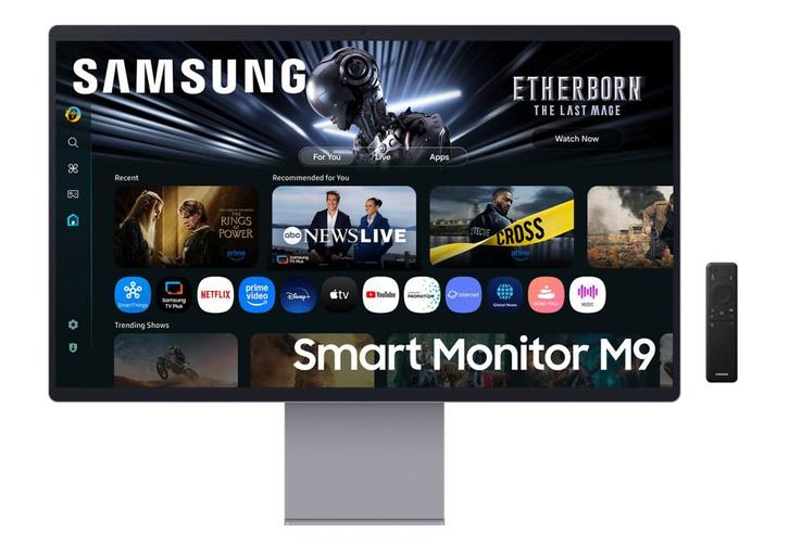 OLED NIEUWSTE Smart Monitor M9 M90SF 4K Samsung Vision AI, Computers en Software, Monitoren, Zo goed als nieuw, 60 Hz of minder