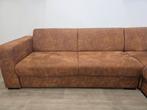Z.G.A.N Hoekbank - Cognac, 125 cm of meer, 125 cm of meer, Zo goed als nieuw, Info@homefriesland.nl