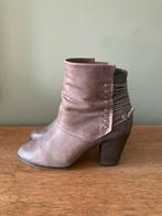 Bruine leren enkellaarsjes Invito, Kleding | Dames, Schoenen, Bruin, Lage of Enkellaarzen, Ophalen of Verzenden, Gedragen