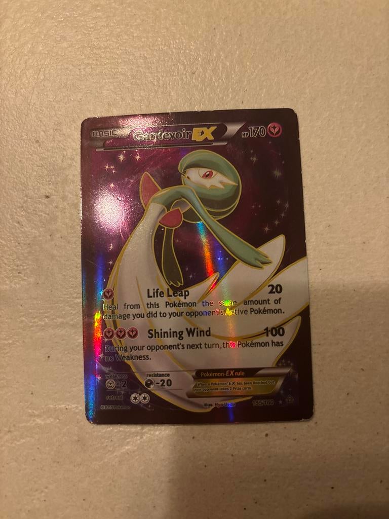 Pokémon kaart Gardevoir EX, Verzenden, Gebruikt, Losse kaart, Foil