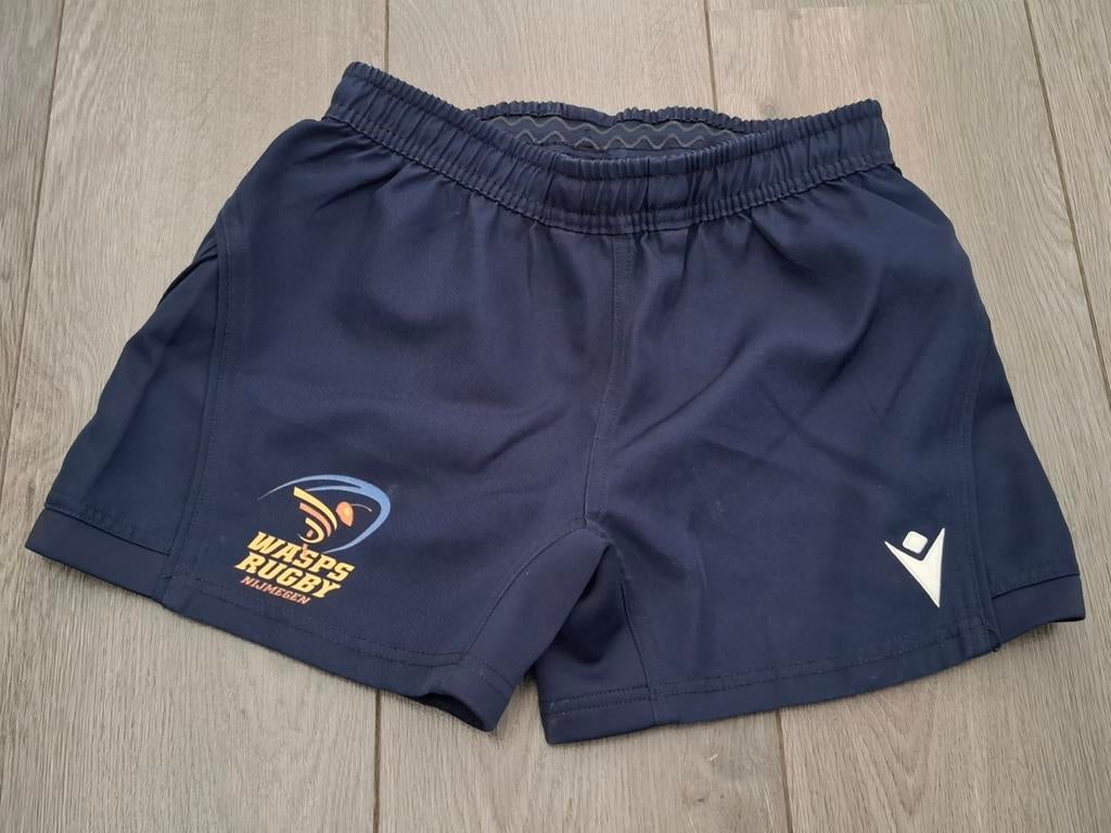 Macron sportbroekje XS - prima staat, Blauw, Ophalen of Verzenden, Macron, Gedragen