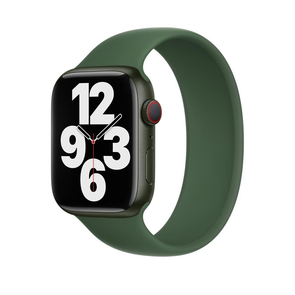 Apple Watch Silicone Solo Loop Clover Size 3 & 6, Watch 38mm t/m 42mm, Bandje, Apple, Nieuw