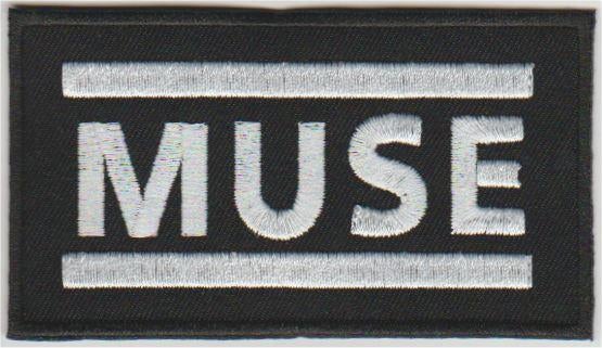 Muse stoffen opstrijk patch embleem, Ophalen of Verzenden, Nieuw, Kleding