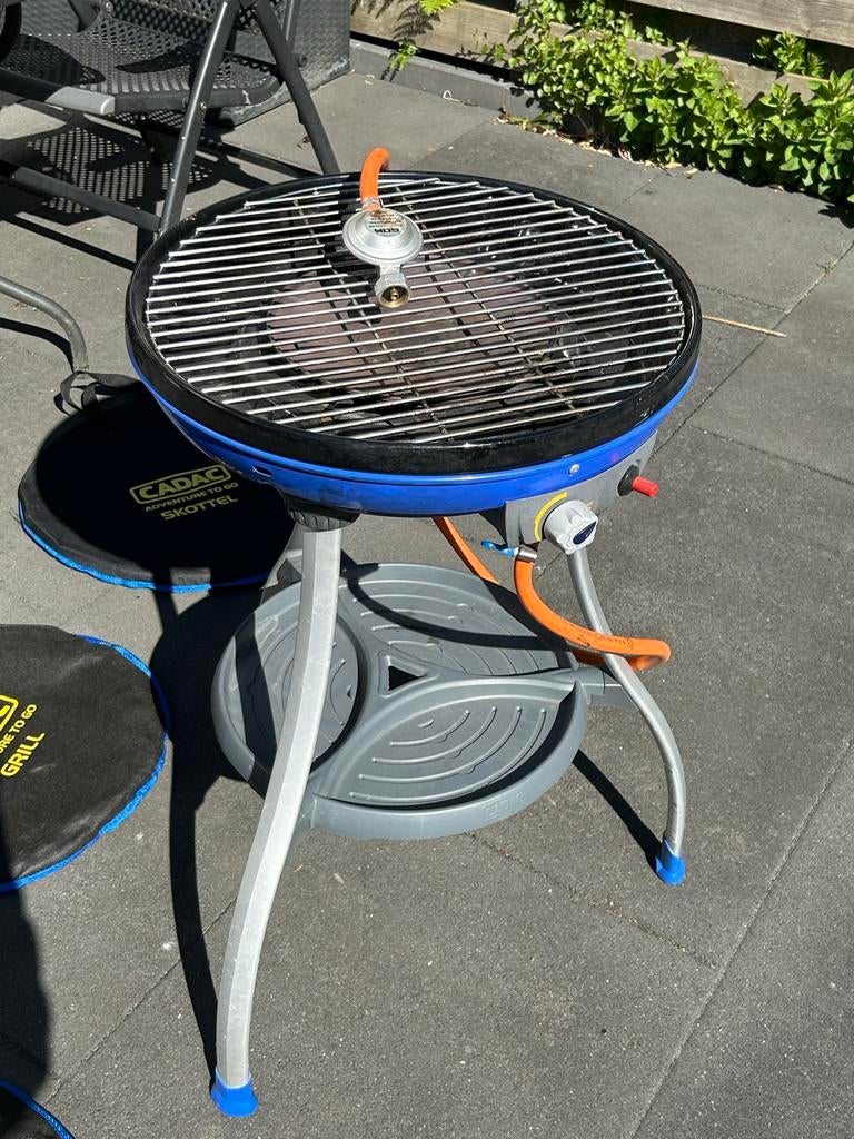 Cadac Skottelbraai Compleet met BBQ, Pizza Grill & Tassen, Ophalen, Gebruikt