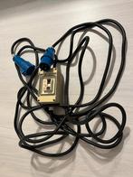 CEE aardlekschakelaar en CEE stekkerdoos met zekering, Caravans en Kamperen, Ophalen, Gebruikt