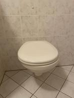 Sphinx wandtoilet, diepspoel, gebroken wit, Ophalen, Gebruikt, Steen, Toilet