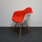 Vitra Eames DAW Design Stoelen | Kuip Stoel  | Rood / Wit, Gebruikt, -, Ophalen of Verzenden, Stof