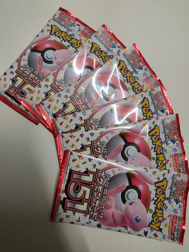Pokemon 151 Japans, Ophalen of Verzenden, Nieuw, Booster