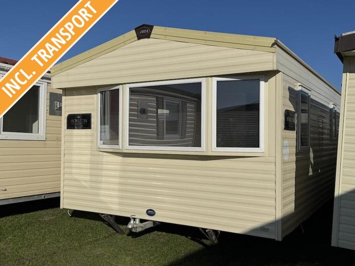 ABI Horizon winterhard uit 2017 met 3 slaapkamers incl btw!, Caravans en Kamperen, Stacaravans, tot en met 6