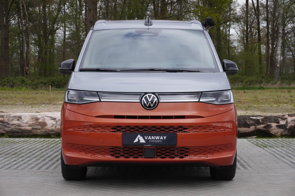 Volkswagen California Ocean T7 245PK Automaat PHEV 4x4 Apple, Caravans en Kamperen, Automaat, Buscamper of Camperbus, Volkswagen