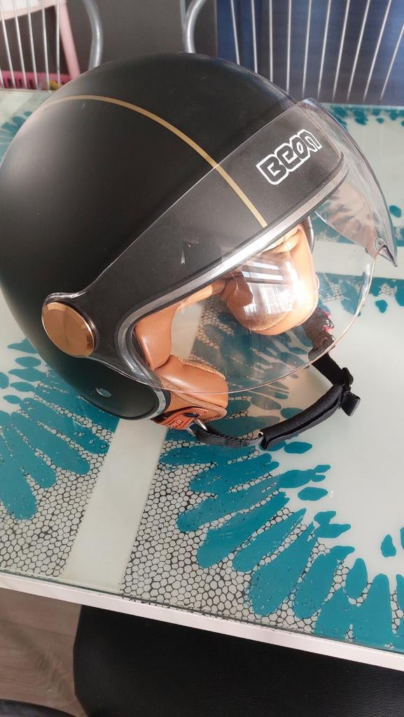 Helm Z.g.a.n, Fietsen en Brommers, Brommerhelmen, Ophalen of Verzenden