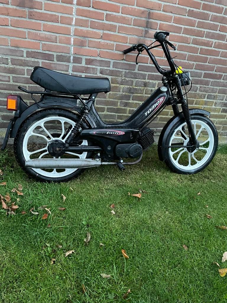 Tomos standaard, Fietsen en Brommers, Brommers | Tomos, Ophalen, Gebruikt, Maximaal 45 km/u, 2 versnellingen