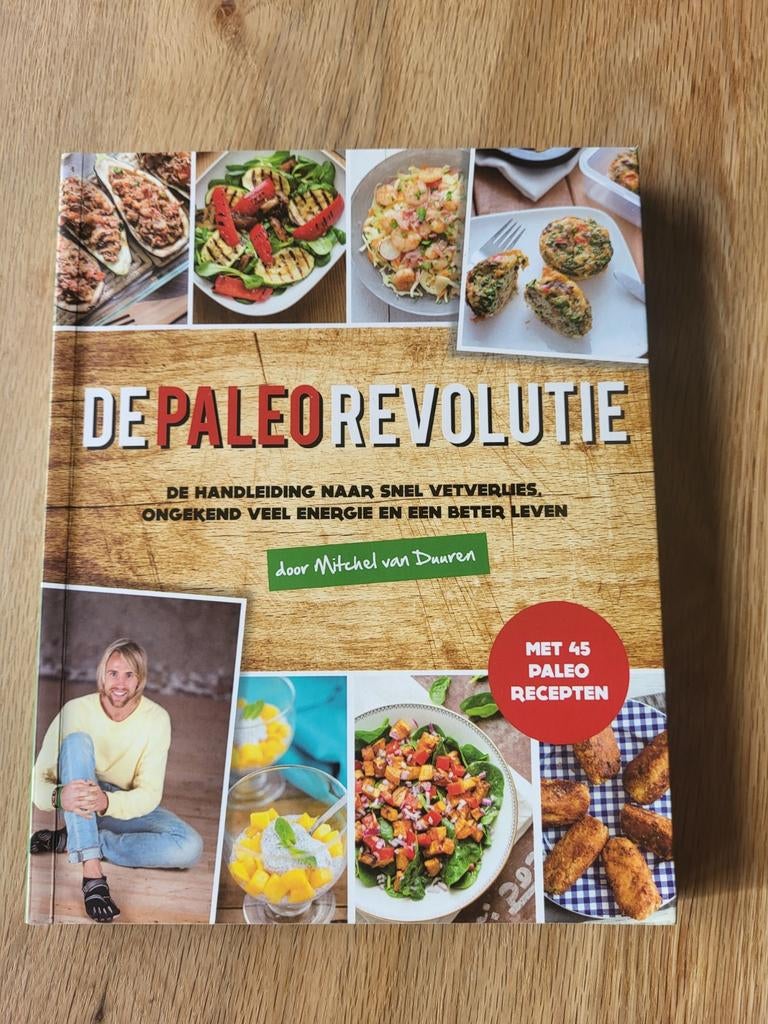 De Paleo revolutie, Ophalen of Verzenden, Zo goed als nieuw, Dieet en Voeding, Mitchel van Duuren
