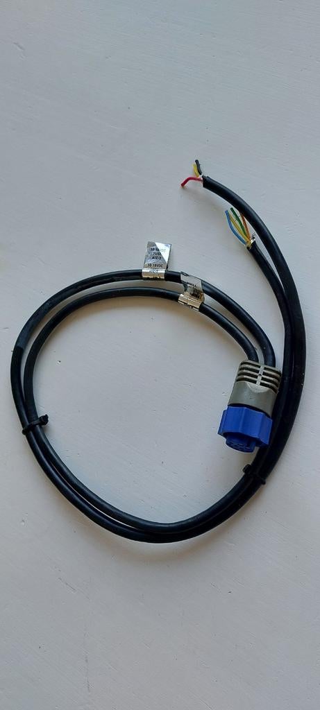Lowrance stroom- en datakabel met blauwe connector,.., Ophalen of Verzenden, Kaartplotter of Fish Finder