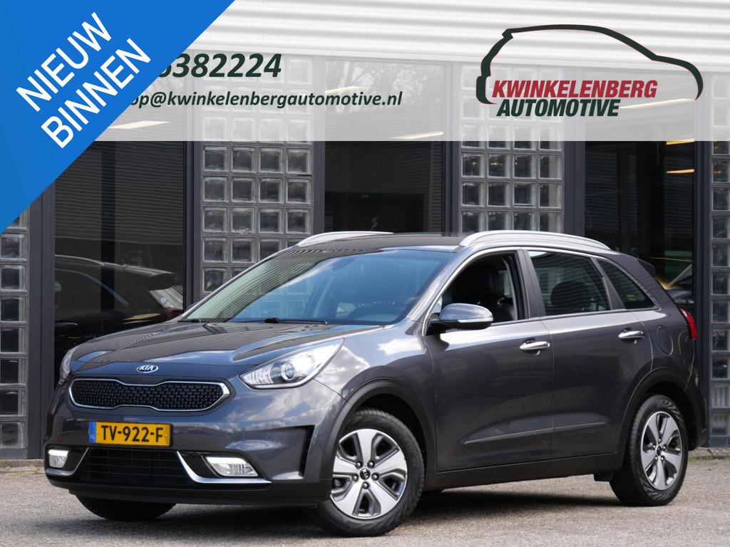 Kia Niro 1.6GDi HYBRID DYNAMICLINE/ NL-AUTO VAN 1STE EIGENAA, Gebruikt, Euro 6, 2 kWh, Leder en Stof