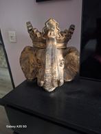 Bloempot olifant met kroon, Overige materialen, Binnen, Ophalen of Verzenden, Zo goed als nieuw