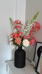 Zwarte vaas met kunstbloemen, Ophalen, Nieuw
