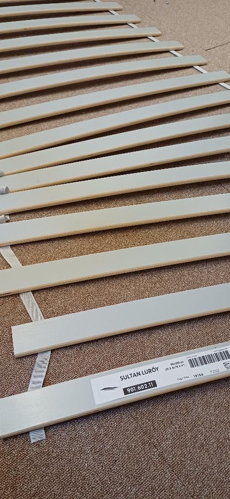 Lattenbodem ikea sultan luroy, Huis en Inrichting, Slaapkamer | Matrassen en Bedbodems, Ophalen, 90 cm, Eenpersoons, Nieuw