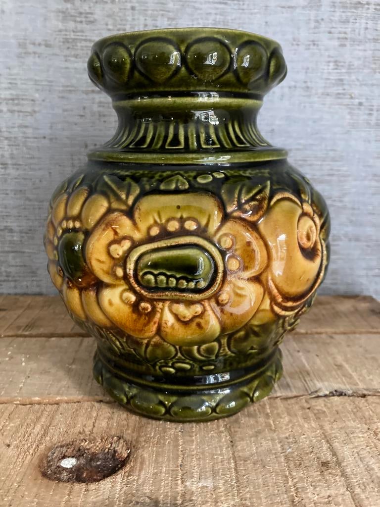 Vintage Schreurich West Germany vaas 287-18, Ophalen of Verzenden